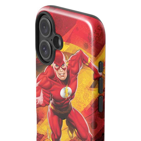 DC Comics The Flash Action Pose iPhone 16 Impact Case